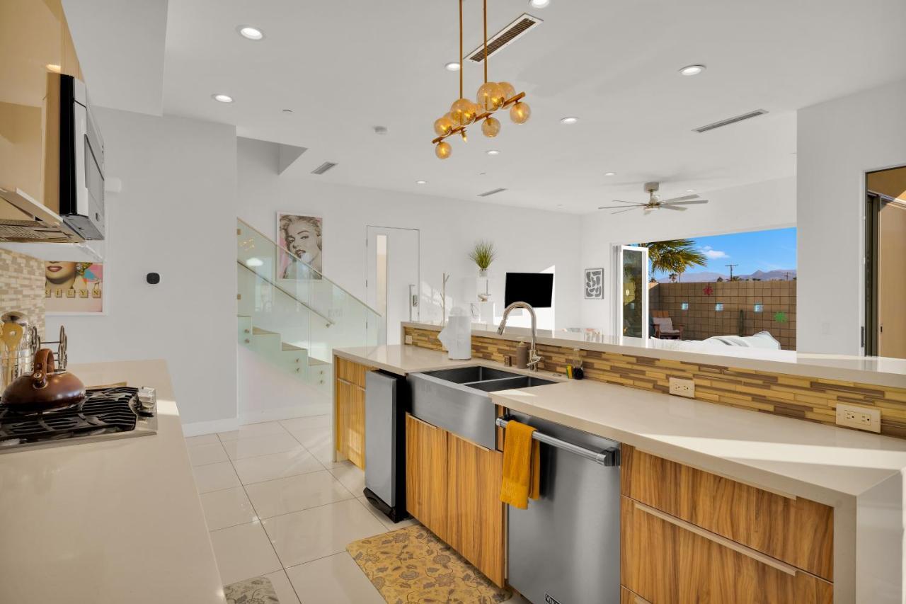 Breathtaking Luxury Villa Architectural Jewel 팜 스프링스 외부 사진